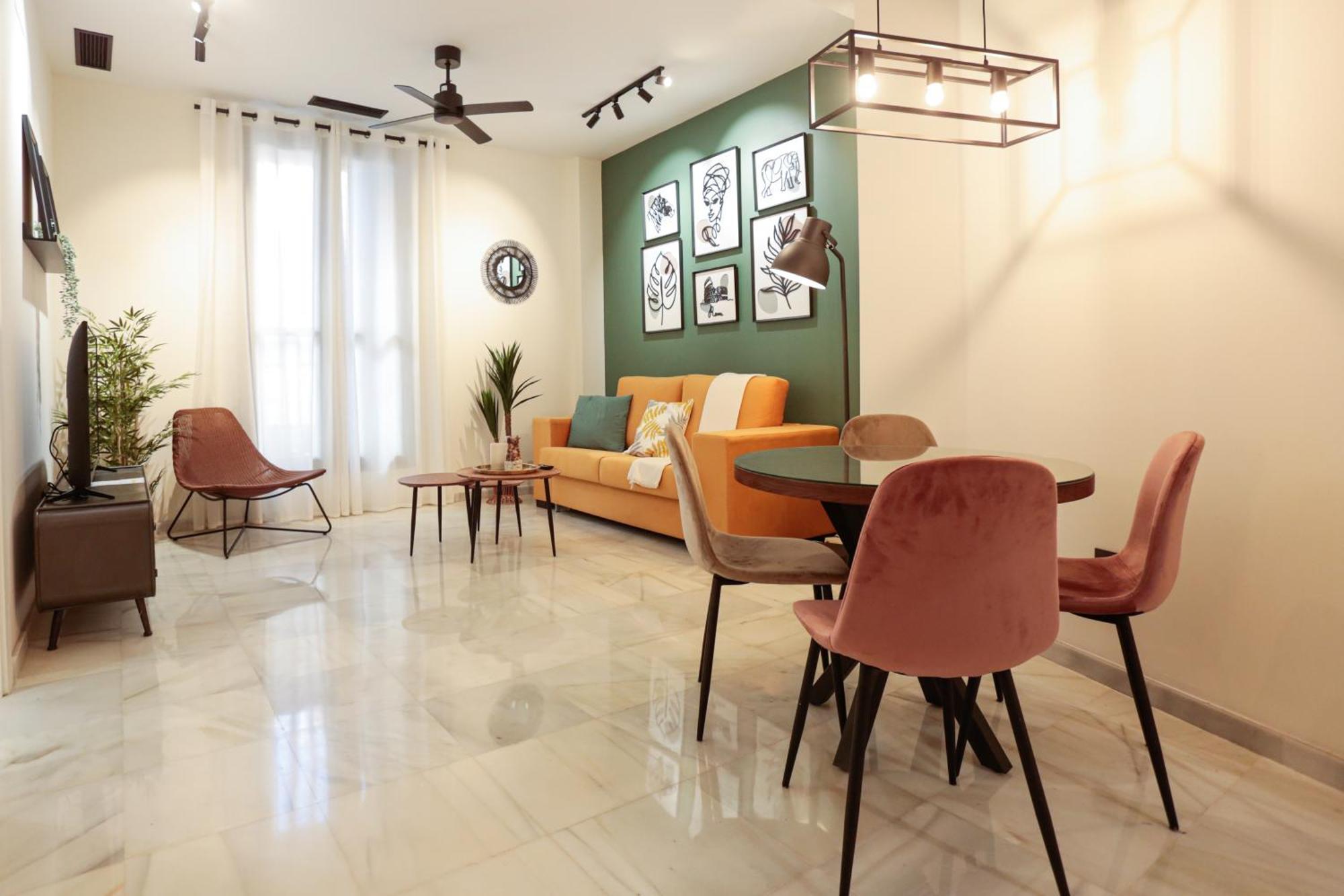 Monkeys Apartments Cervantes Севиля Екстериор снимка